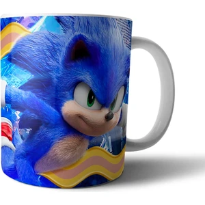 Sonic The Hedgehog Kirpi Sonic Kupa Bardak Model 3