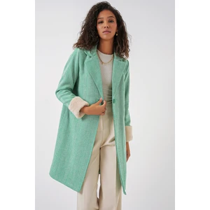 9085 Kaşe Kaban - Bej