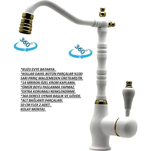 Lüx Mutfak Evye Bataryası