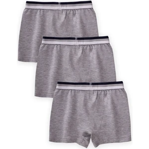 Üçlü Erkek Boxer Set Gri