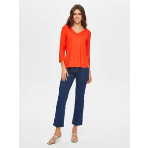 Faik Sönmez V Yaka Truvakar Kol T-Shirt 005