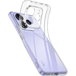 Xiaomi Redmi Note 14 4g Kılıf Şeffaf Silikon Hibrit Case Kapak