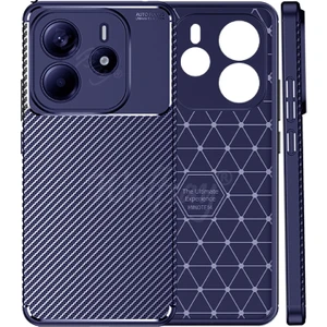 Xiaomi Redmi Note 14 4g Kılıf Karbon Silikon Case Kapak