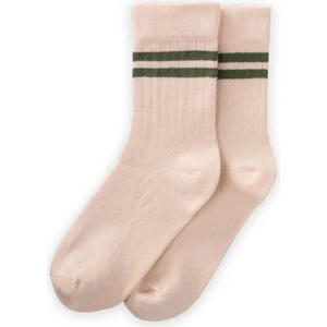 Çemberli Soket Çorap 2-9 Yaş Haki Yeşil