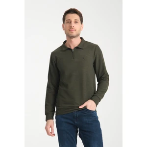 Erkek Yarım Fermuarlı Uzun Kol Sweatshirt 7702