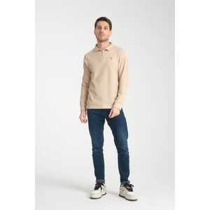 Erkek Yarım Fermuarlı Uzun Kol Sweatshirt 7702