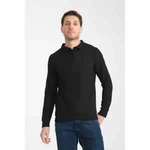 Erkek Yarım Fermuarlı Uzun Kol Sweatshirt 7702