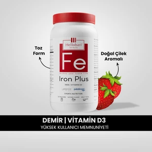 Formula Iron Plus | Doğal Çilek Aromalı | 28 Porsiyon
