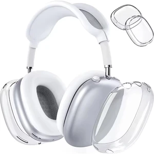 Airpods Max Uyumlu Kaliteli Koruyucu Şeffaf Renkli Kulaklık Koruyucu