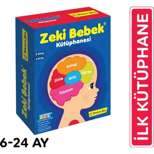 Zeki Bebek Kütüphanesi 8'li Set (6-24 Ay)