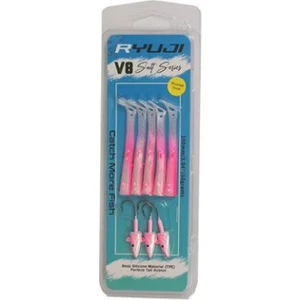 Ryujı V8 10CM, 10GR Silikon Yem - Pınk Uv