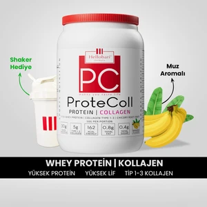 Formula Protecoll | Whey Protein ve Kollajen | Muz Aromalı | 21 Porsiyon