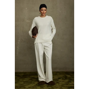 Ekru Caroline Basic Ince Kazak