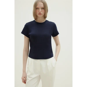 Lacivert Comfy Basic Tişört