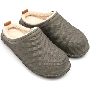 12464 Eva Içi Kürklü Islak Zemin Erkek Kışlık Ev Bahçe Sokak Iş Terliği