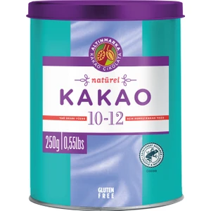 Teneke Kakao Tozu Natürel %10-12 Yağ 250 gr