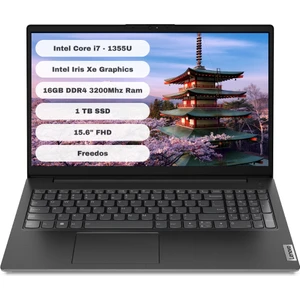 V15 G4 Iru 83A100HXTR Intel Core I7 1355U 16GB 1tb SSD Freedos 15.6'' Fhd Taşınabilir Bilgisayar