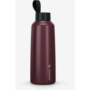 Quechua Outdoor Paslanmaz Çelik Matara - 1 L - Bordo - 100