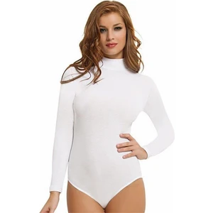 2960 Uzun Kollu Boğazlı Çıtçıtlı Body