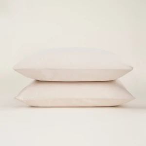 Zsa Zsa Zsu Solıd 300 Tc 2'li Pamuk Saten %100 Pamuk Saten Yastık Kılıfı 50x70 Cm Krem