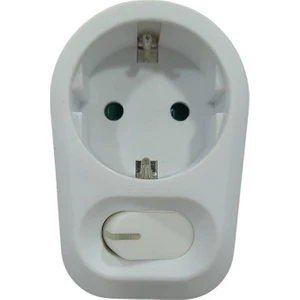 Tekli Anahtarlı Adaptör Fiş Priz