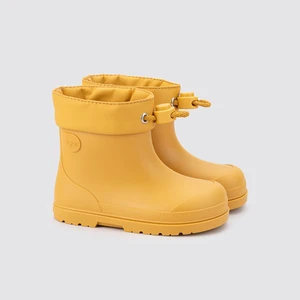 MENDI Unisex Çocuk Su Geçirmez Çizme Beyaz