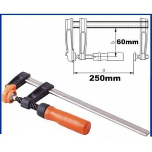 Mobilyacı Işkencesi 25CM Çelik F Tipi Mengene