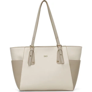 INCI REGINA 5FX Taş Rengi Kadın Omuz Çantası