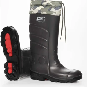 Polly Boot 2117 Galaxy Vega Avcılık,balıkçılık,inşaat,çiftçilik ve Çok Amaçlı Boğazlı Çizme - NKT02117-SIYAH-41