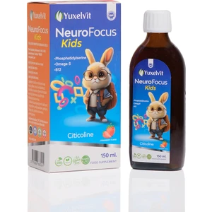 Neurofocus Kids Sitikolin Balık Yağı L-Arjinin Fosfotidilserin Şurup 150 ml