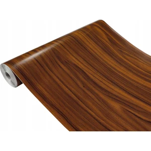 176-0029 Kızıl Ceviz Ahşap Desen Yapışkanlı Folyo ( 45  cm  x 1 mt )