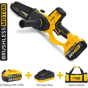 5310 Zincirli Kömürsüz Ağaç Budama Testeresi 20 Volt