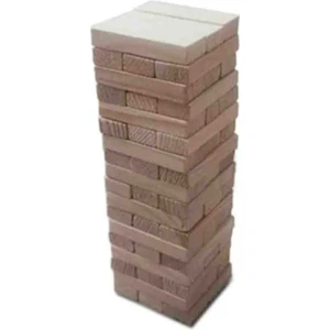 Yaho Oyuncağın Doğal Hali Ahşap Denge Oyunu 54 Parça