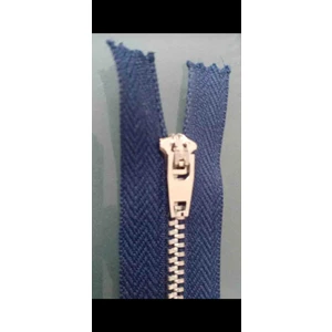 18 cm 1 Adet Metal Diş Kot Pantolon Fermuarı Lacivert