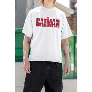 The Batman Dc Karakter Baskılı Unisex Oversize Tişört