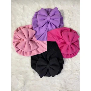 Baby Wings Fiyonklu Bebek Bone Düz Renk Set
