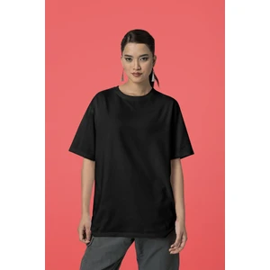 Oversize Baskısız Basic Tişört