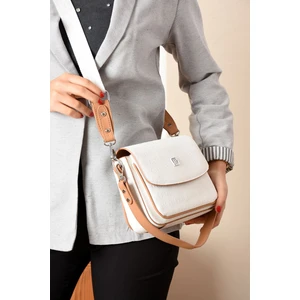 Just Polo Yeni Sezon Kolon Askılı 4 Bölmeli Kadın Omuz Çantası 21X16CM PBU2174