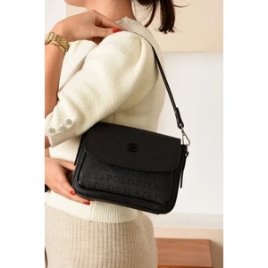 Just Polo Yeni Sezon Kolon Askılı 4 Bölmeli Kadın Omuz Çantası 21X16CM PBU2174