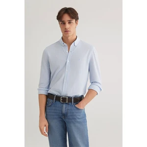 Çizgili Mavi Gömlek 0211402-88654