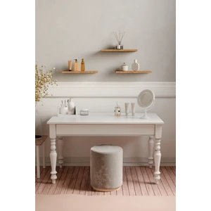 yankı- byeg 30 cm 3lü Safir Meşe Mdf Uçan Duvar Rafı Gizli Bağlantı