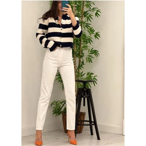 Authentic Mom Style - Geleneksel Dokuma Jean