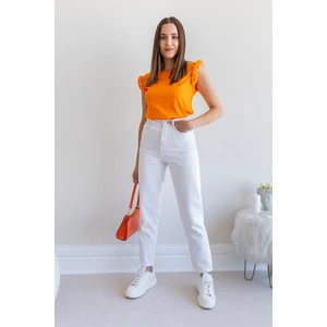 Vintage Soul Mom Fit - Klasik Dokuma Pantolon
