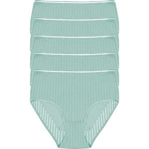 Humaone 5 Adet  Pamuk Zincir Dikişli Nefes Alan Bato Külot