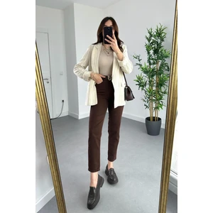 Timeless Mom Fit - Yüksek Belli Rahat Jean