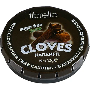 Stevialı Karanfilli Şekersiz Şeker (12 Gr)