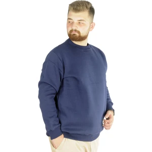 Modexl Erkek Sweatshirt Bisiklet Yaka Basic 20131 Indigo