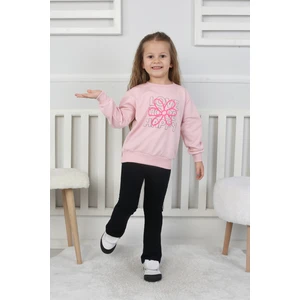 Kız Çocuk Eşofman Takımı Çiçekli