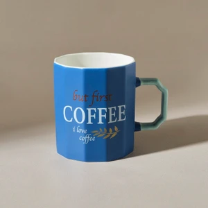 Latte Coffee Kupa Mavi 325 ml