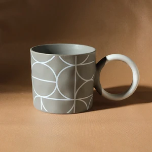 Oslo Mug Kupa 420 ml Kahverengi